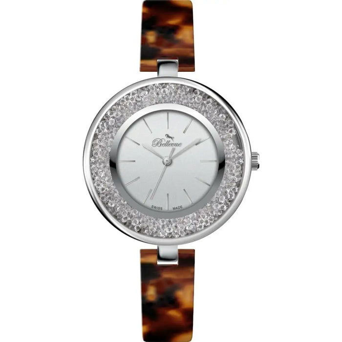 Bellevue D.71 Ladies Quartz Watch Silver 33mm