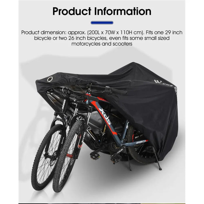 Bicycle Rainproof And Dustproof Cover