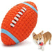 Bite-resistant Floatable Bouncy Squeaker Football Toy