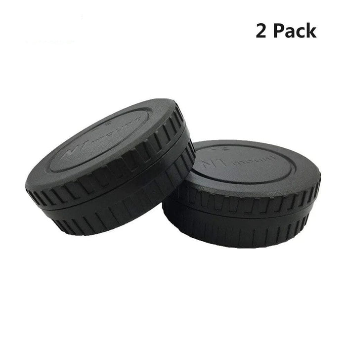 LC-N1 Black Camera Front Body Cap+Rear Lens Cap Cover Kit for Nikon N1-Mount Nikon 1 N1 J1 J2 J3 J4 V1 V2 V3 S1 S2 AW1