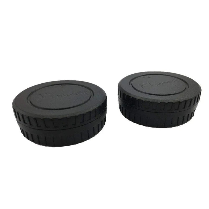 LC-N1 Black Camera Front Body Cap+Rear Lens Cap Cover Kit for Nikon N1-Mount Nikon 1 N1 J1 J2 J3 J4 V1 V2 V3 S1 S2 AW1