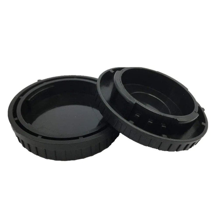 LC-N1 Black Camera Front Body Cap+Rear Lens Cap Cover Kit for Nikon N1-Mount Nikon 1 N1 J1 J2 J3 J4 V1 V2 V3 S1 S2 AW1