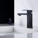 Black Matte Basin Sink Mono Mixer Single Lever Tap Faucet