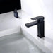 Black Matte Basin Sink Mono Mixer Single Lever Tap Faucet