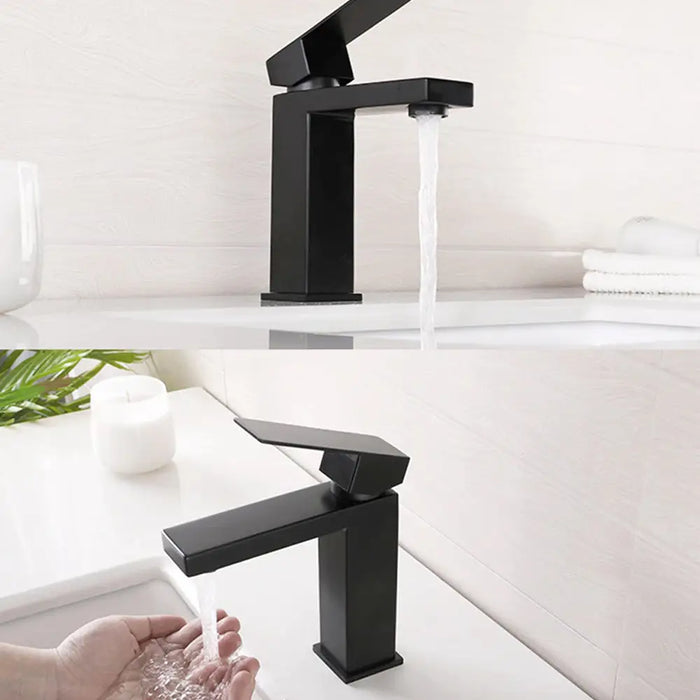 Black Matte Basin Sink Mono Mixer Single Lever Tap Faucet