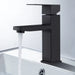 Black Matte Basin Sink Mono Mixer Single Lever Tap Faucet