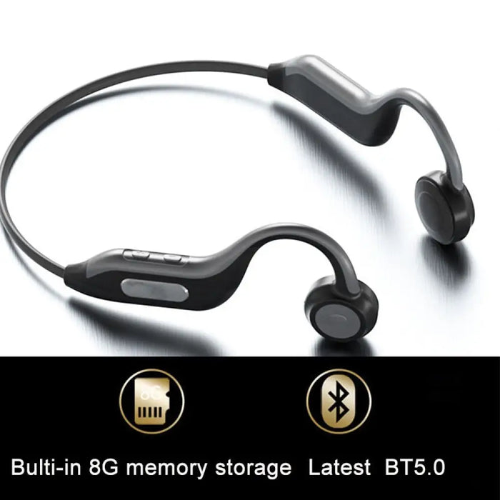 Bluetooth 5.0 Bone Conduction Built-in 8g Memory Card