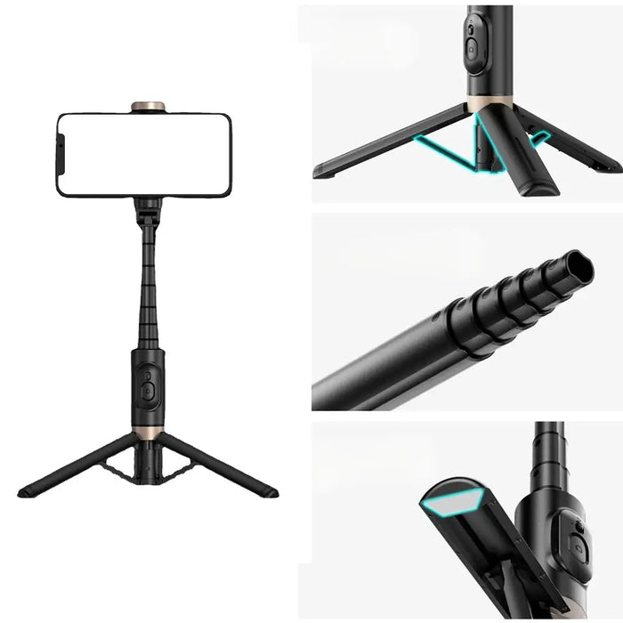 Bluetooth Wireless Handheld Selfie Stick Tripod Extendable