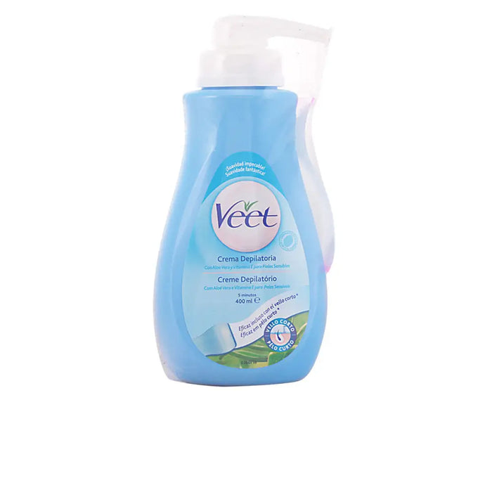 Body Hair Removal Cream Veet Sensitive Skin Aloe Vera 400 Ml