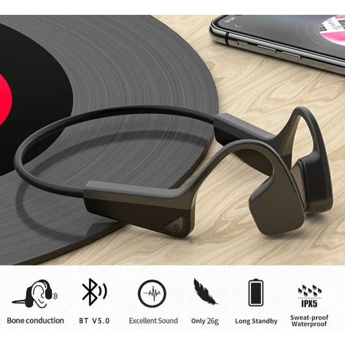 Bone Conduction Wireless Bluetooth-compatible Hands-free