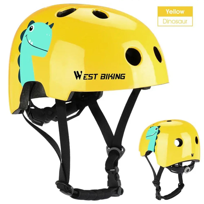 Breathable Adjustable Helmet With Cartoon Design