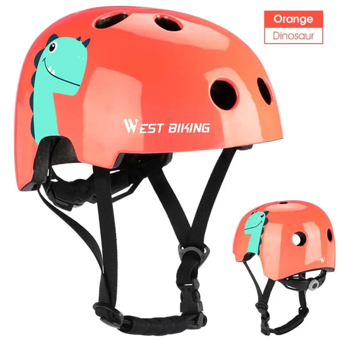 Breathable Adjustable Helmet With Cartoon Design