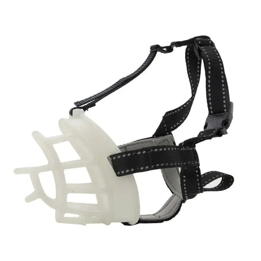 Breathable Adjustable Reflective Pet Mouth Cover Muzzle For
