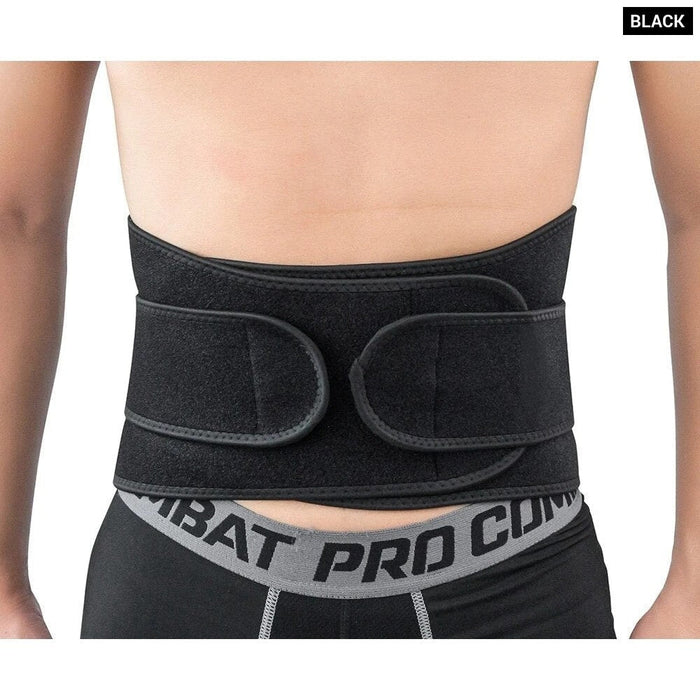 Breathable Dual Adjustable Compression Waist Support Belt For Sports Safety Protection