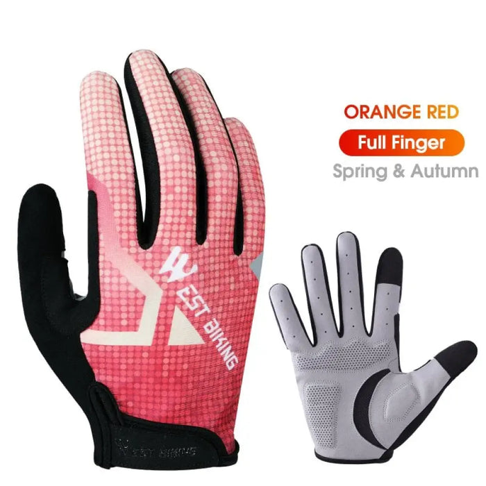 Breathable Full Finger Cycling Gloves