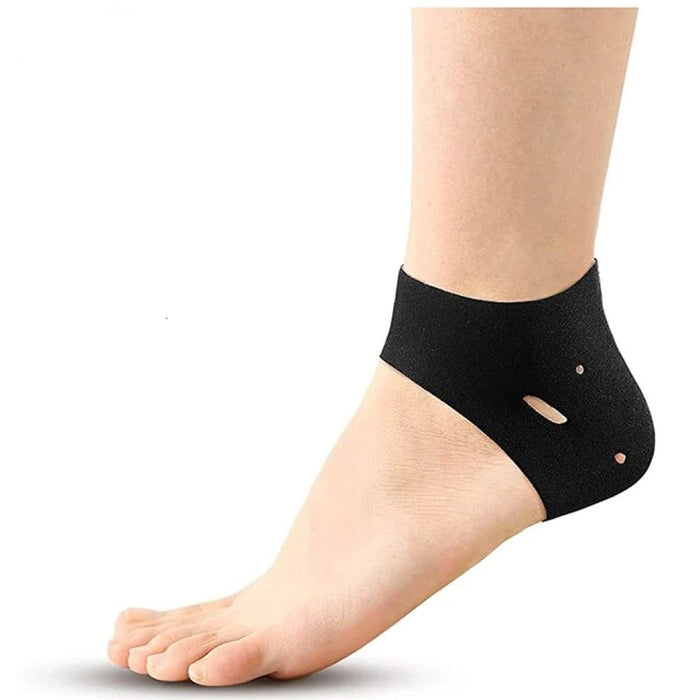 Breathable Moisturising Heel Socks Cups for Heel Spur Cracked Heels