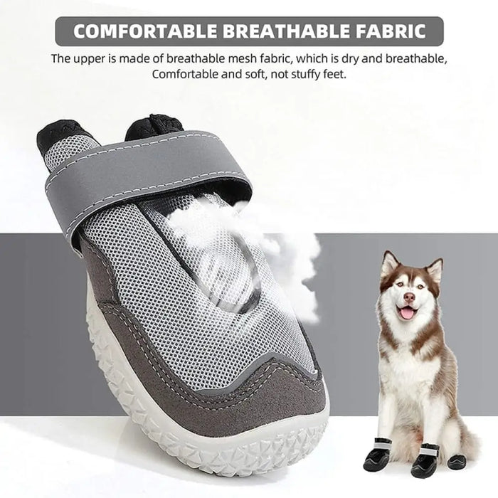 Breathable Reflective Rugged Skid-proof Rubber Soles Paw