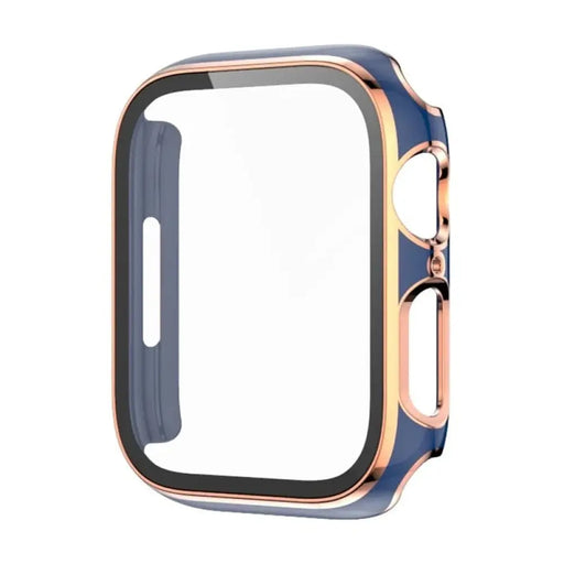 Pc Bumper Tempered Glass Cover For Apple Iwatch Case