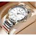 Business Wristwatch Quartz Analog Stainless Steel Bracelet