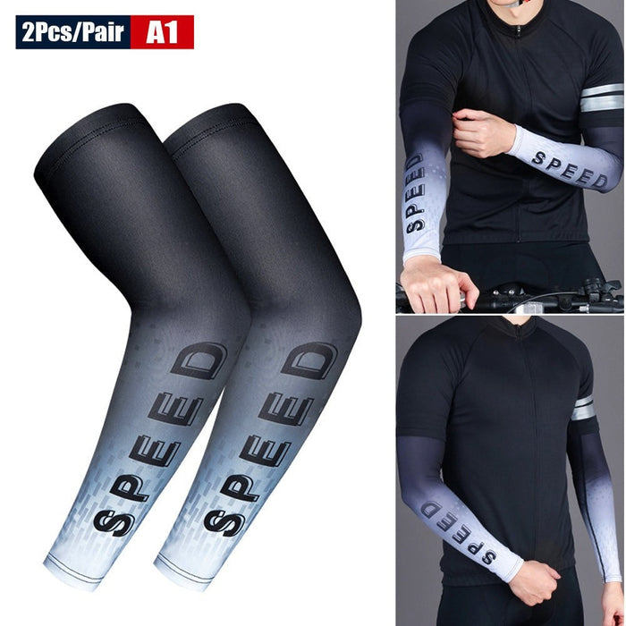 2Pcs/Pair Anti-UV Sun Protection Arm Sleeves For Running Basketball