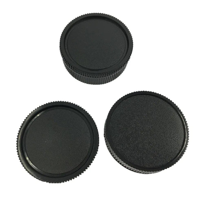 LR Camera Front Body Cap+Rear Lens Cap Cover Kit for Leica R LR Mount Lenses For Leica R3 R4 R5 R6 R7 R8 R9 SL2 SLR, R