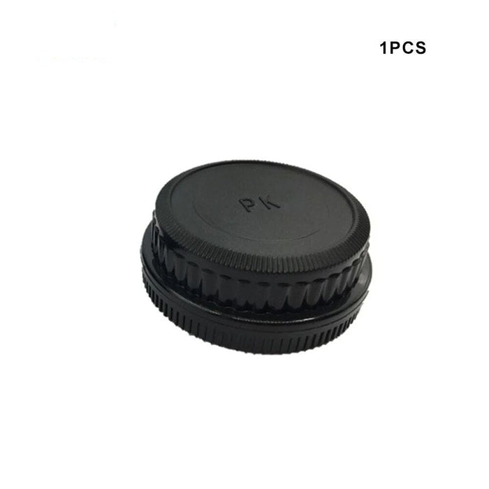 PK Camera Front Body Cap+Rear Lens Cap Cover For Pentax DS2 D DL DL2 K10D K20D K100D K110D K200D K100D K-r x m K-Mount Lens