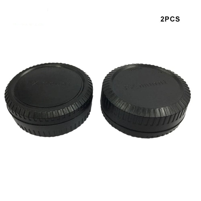 FX Camera Front Body Cap + Rear Lens Cap Cover Set for Fuji X Mount Camera For Fujifilm X-Pro1 X-PRO2 X-E1 X-M1 X-A1 X-E2