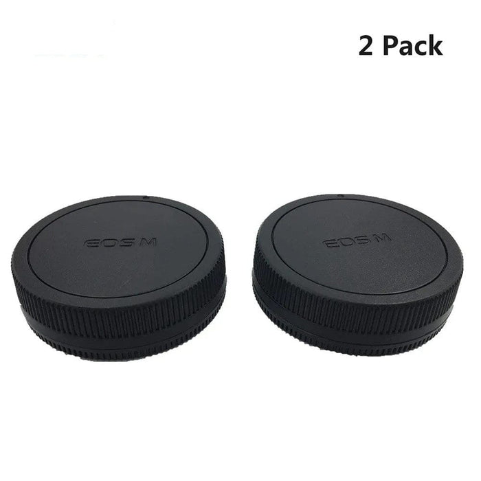 Camera Front Body Cap + Rear Lens Cap For DSLR Canon EOS M EOSM M2 M3 M5 M6 M10 Lens Mount cover