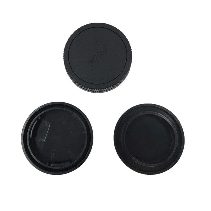 Camera Front Body Cap + Rear Lens Cap For DSLR Canon EOS M EOSM M2 M3 M5 M6 M10 Lens Mount cover