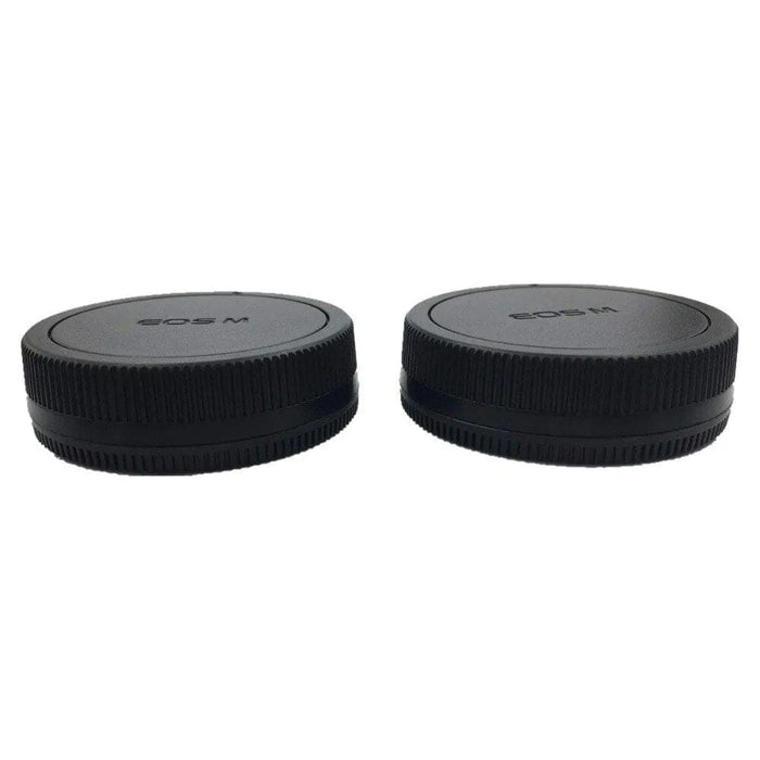 Camera Front Body Cap + Rear Lens Cap For DSLR Canon EOS M EOSM M2 M3 M5 M6 M10 Lens Mount cover