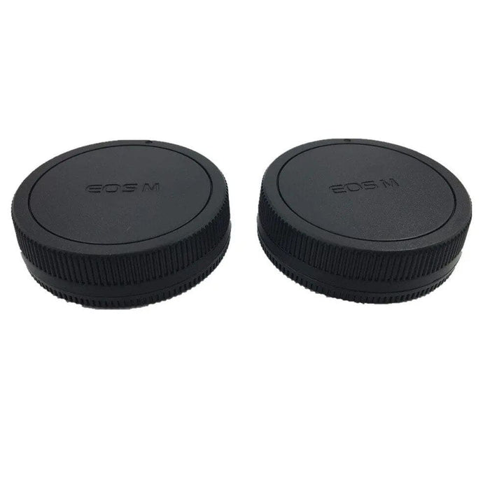 Camera Front Body Cap + Rear Lens Cap For DSLR Canon EOS M EOSM M2 M3 M5 M6 M10 Lens Mount cover