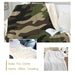 Camo Fleece Throw Blanket Brown Green Camouflage Sherpa