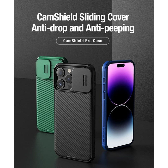 CamShield Pro Slide Camera Protection Back Protector Cover For iPhone 15 / 15 Pro/ 15 Plus