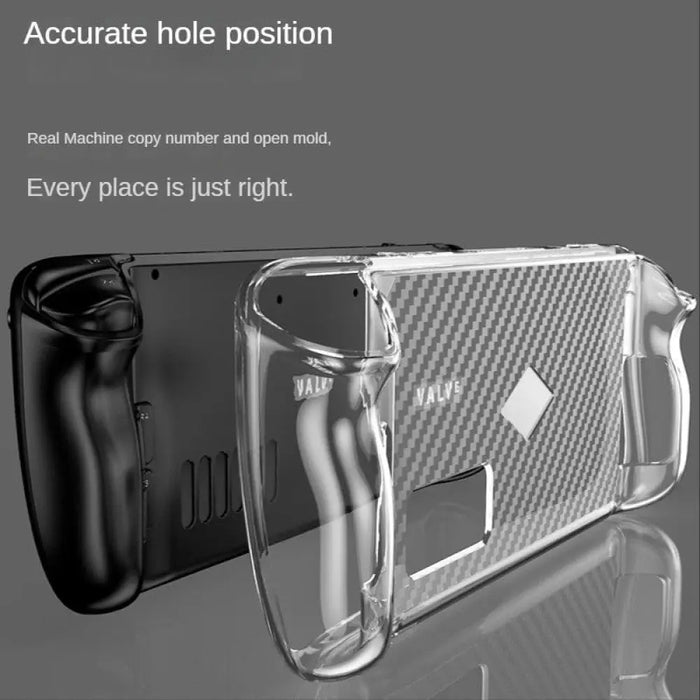 Carbon Fiber Transparent Protective Case For Steam Deck