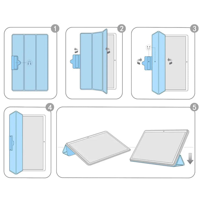 Case For Lenovo Tab M10 Gen3 10.1 Inch Smart Tri-fold