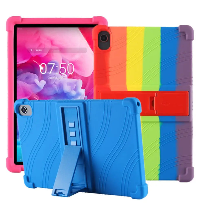 Case For Teclast T40 Plus Kids Safe Soft Silicone Kickstand