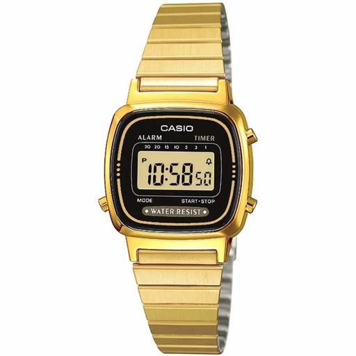 Casio La670wega-1ef Unisex Quartz Watch Black