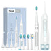 Usb Charge Waterproof 5 Modes 3 Brush Heads Toothbrushes &