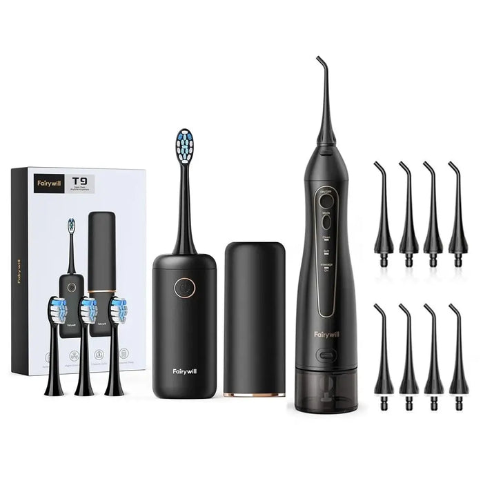 Usb Charge Waterproof 5 Modes 3 Brush Heads Toothbrushes &