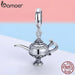 Charms 925 Aladdin Lamp Pendant Charm Fit Silver Bracelets