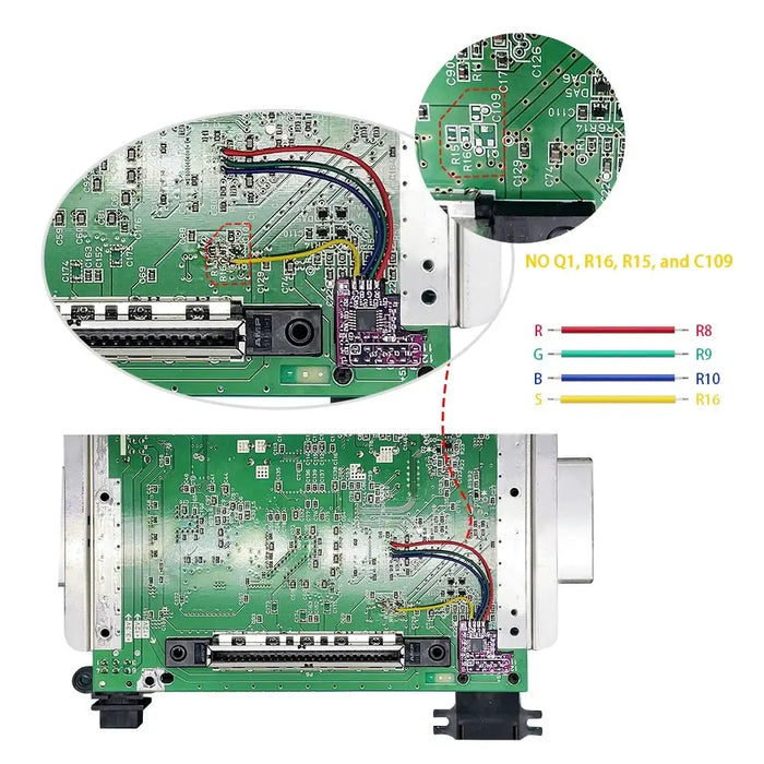 Rgb Mod Chip Board Compatible Nintendo64 N64 Ntsc Game