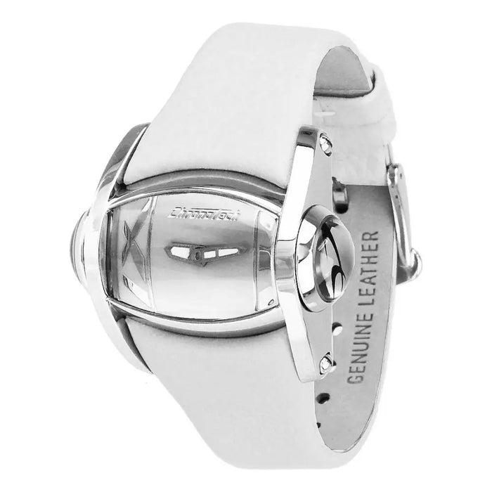 Chronotech Ct7681m-09 Ladies Quartz Watch White 42 Mm