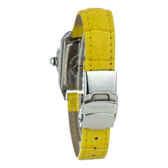 Chronotech Ct9743l-05 Ladies Quartz Watch Yellow 28mm