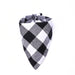 Classic Christmas Cotton Plaid Bandana Scarfbib For Small