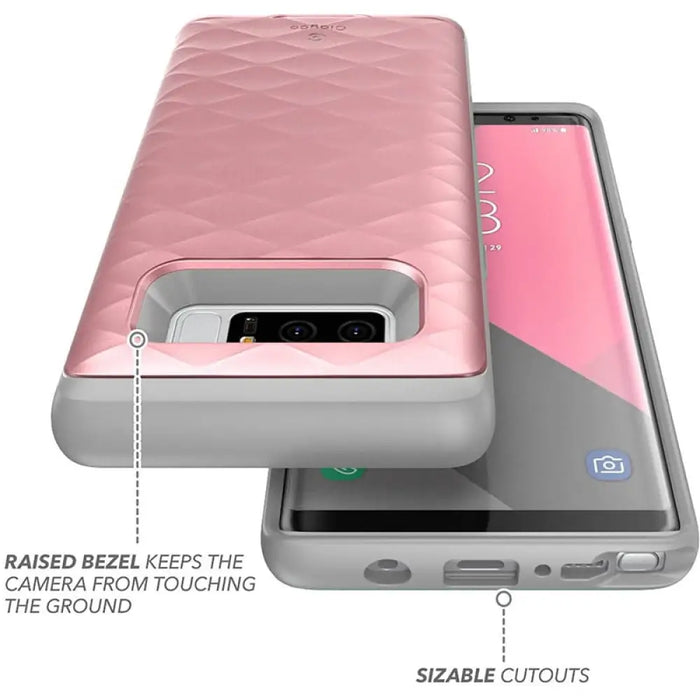 Clayco For Samsung Galaxy Note 8 Case Argos Premium Hybrid