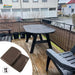 Coffee Hdpe Sunshade Net Thicken Anti-uv Garden Sun Sail