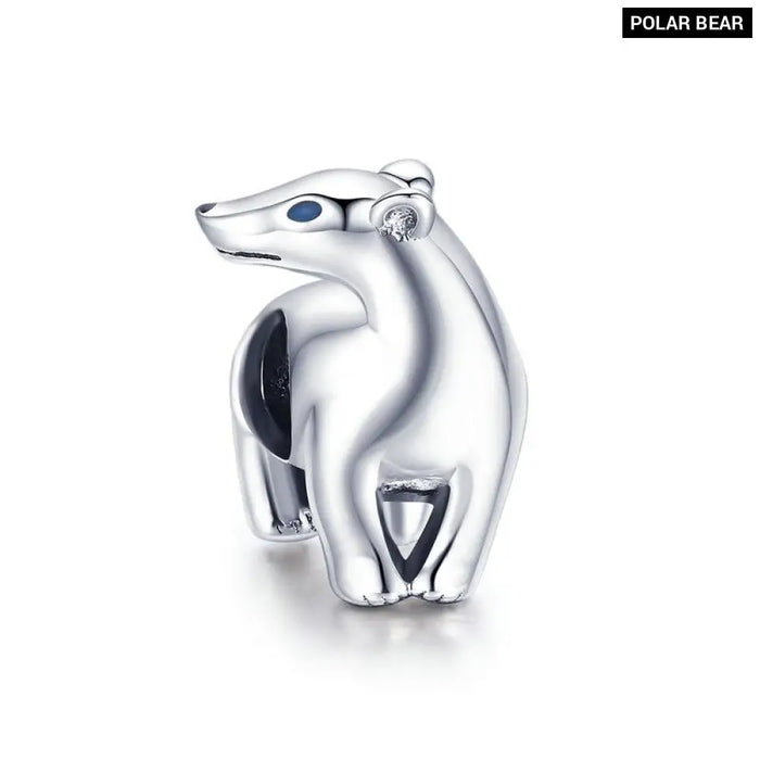 Zoo Collection Koala Panda Bear Charm Sterling Silver 925