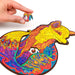 Vibe Geeks Colorful Mysterious Animal Wooden Toy Jigsaw