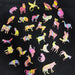 Colorful Mysterious Animal Wooden Toy Jigsaw Puzzle For Kids