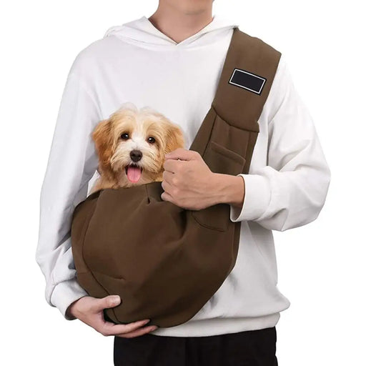 Comfortable Wide Shoulder Strap Secure Hook Pet Carrier